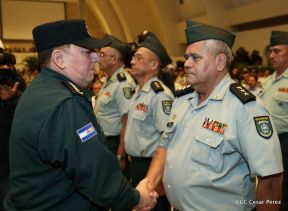 Acto del 38 aniversario de fundación del Ejército de Nicaragua