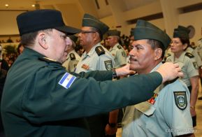 Acto del 38 aniversario de fundación del Ejército de Nicaragua