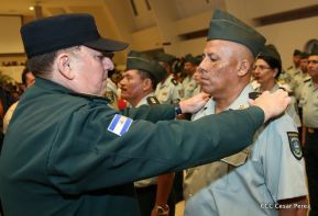 Acto del 38 aniversario de fundación del Ejército de Nicaragua