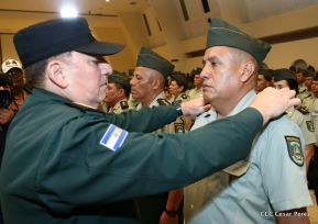 Acto del 38 aniversario de fundación del Ejército de Nicaragua