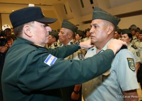 Acto del 38 aniversario de fundación del Ejército de Nicaragua