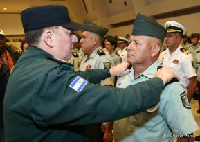 Acto del 38 aniversario de fundación del Ejército de Nicaragua