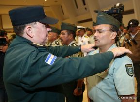 Acto del 38 aniversario de fundación del Ejército de Nicaragua