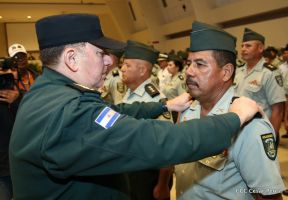 Acto del 38 aniversario de fundación del Ejército de Nicaragua