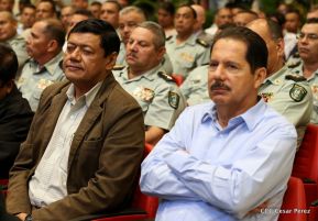 Acto del 38 aniversario de fundación del Ejército de Nicaragua