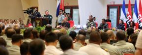 Acto del 38 aniversario de fundación del Ejército de Nicaragua