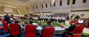Acto del 38 aniversario de fundación del Ejército de Nicaragua