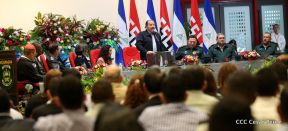 Acto del 38 aniversario de fundación del Ejército de Nicaragua