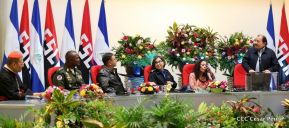 Acto del 38 aniversario de fundación del Ejército de Nicaragua