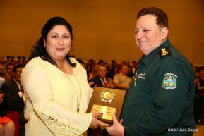 Acto del 38 aniversario de fundación del Ejército de Nicaragua