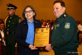 Acto del 38 aniversario de fundación del Ejército de Nicaragua
