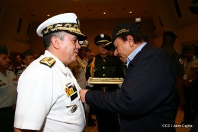 Acto del 38 aniversario de fundación del Ejército de Nicaragua