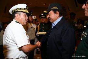 Acto del 38 aniversario de fundación del Ejército de Nicaragua