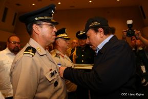 Acto del 38 aniversario de fundación del Ejército de Nicaragua