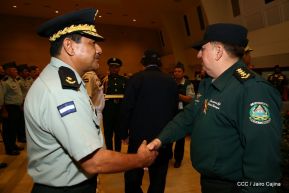 Acto del 38 aniversario de fundación del Ejército de Nicaragua