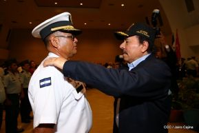 Acto del 38 aniversario de fundación del Ejército de Nicaragua