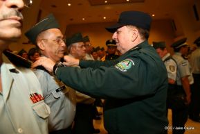 Acto del 38 aniversario de fundación del Ejército de Nicaragua