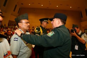 Acto del 38 aniversario de fundación del Ejército de Nicaragua