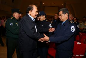 Acto del 38 aniversario de fundación del Ejército de Nicaragua