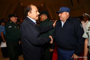 Acto del 38 aniversario de fundación del Ejército de Nicaragua