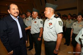 Acto del 38 aniversario de fundación del Ejército de Nicaragua