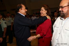 Acto del 38 aniversario de fundación del Ejército de Nicaragua