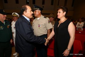 Acto del 38 aniversario de fundación del Ejército de Nicaragua