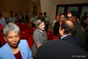 Acto del 38 aniversario de fundación del Ejército de Nicaragua