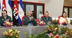 Acto del 38 aniversario de fundación del Ejército de Nicaragua
