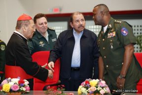 Acto del 38 aniversario de fundación del Ejército de Nicaragua