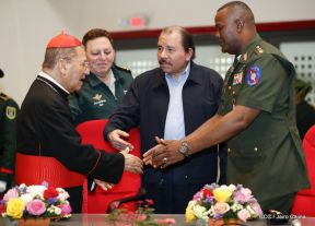 Acto del 38 aniversario de fundación del Ejército de Nicaragua
