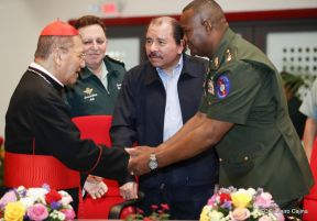 Acto del 38 aniversario de fundación del Ejército de Nicaragua