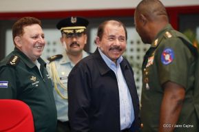 Acto del 38 aniversario de fundación del Ejército de Nicaragua