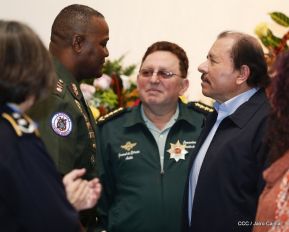 Acto del 38 aniversario de fundación del Ejército de Nicaragua