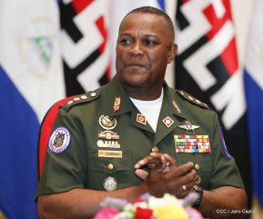 Acto del 38 aniversario de fundación del Ejército de Nicaragua