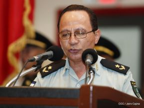 Acto del 38 aniversario de fundación del Ejército de Nicaragua