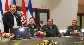 Acto del 38 aniversario de fundación del Ejército de Nicaragua