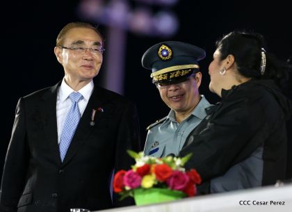 Desfile del Ejército de Nicaragua en saludo a su 38 aniversario