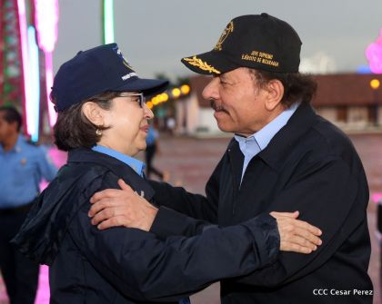 Desfile del Ejército de Nicaragua en saludo a su 38 aniversario