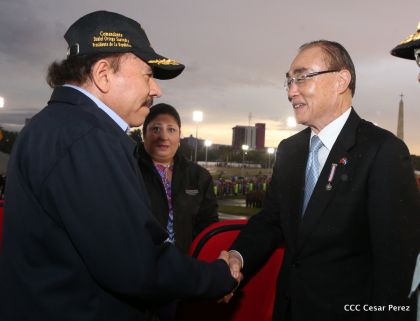 Desfile del Ejército de Nicaragua en saludo a su 38 aniversario