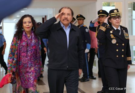 Daniel y Rosario clausuran XXIII reunión de la Comisión de Jefes y Directores de Policías de Centroamérica, México, el Caribe y Colombia