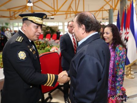 Daniel y Rosario clausuran XXIII reunión de la Comisión de Jefes y Directores de Policías de Centroamérica, México, el Caribe y Colombia