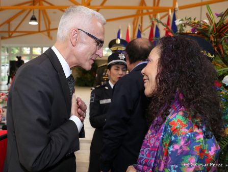 Daniel y Rosario clausuran XXIII reunión de la Comisión de Jefes y Directores de Policías de Centroamérica, México, el Caribe y Colombia