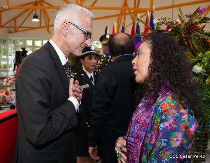 Daniel y Rosario clausuran XXIII reunión de la Comisión de Jefes y Directores de Policías de Centroamérica, México, el Caribe y Colombia