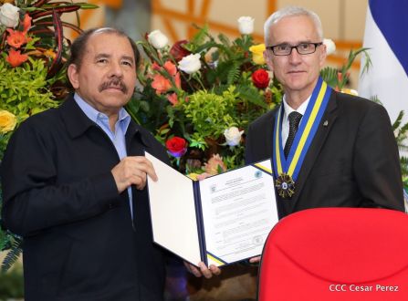 Daniel y Rosario clausuran XXIII reunión de la Comisión de Jefes y Directores de Policías de Centroamérica, México, el Caribe y Colombia