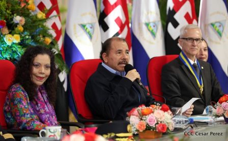 Daniel y Rosario clausuran XXIII reunión de la Comisión de Jefes y Directores de Policías de Centroamérica, México, el Caribe y Colombia