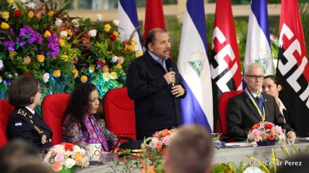 Daniel y Rosario clausuran XXIII reunión de la Comisión de Jefes y Directores de Policías de Centroamérica, México, el Caribe y Colombia