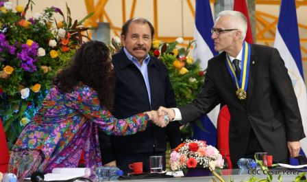 Daniel y Rosario clausuran XXIII reunión de la Comisión de Jefes y Directores de Policías de Centroamérica, México, el Caribe y Colombia