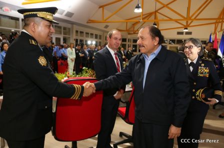 Daniel y Rosario clausuran XXIII reunión de la Comisión de Jefes y Directores de Policías de Centroamérica, México, el Caribe y Colombia