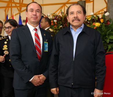 Daniel y Rosario clausuran XXIII reunión de la Comisión de Jefes y Directores de Policías de Centroamérica, México, el Caribe y Colombia